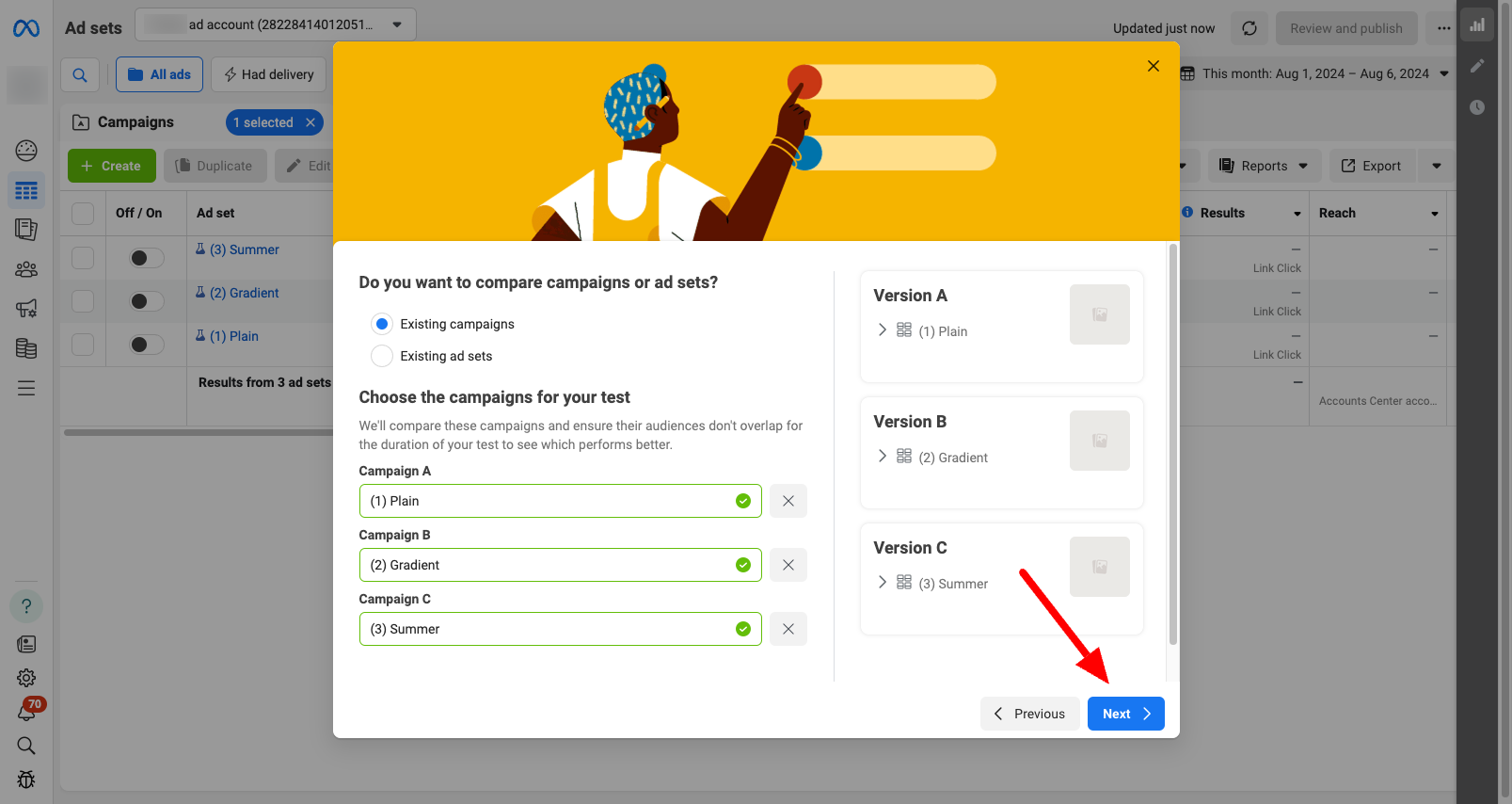 A/B Test Setup 3