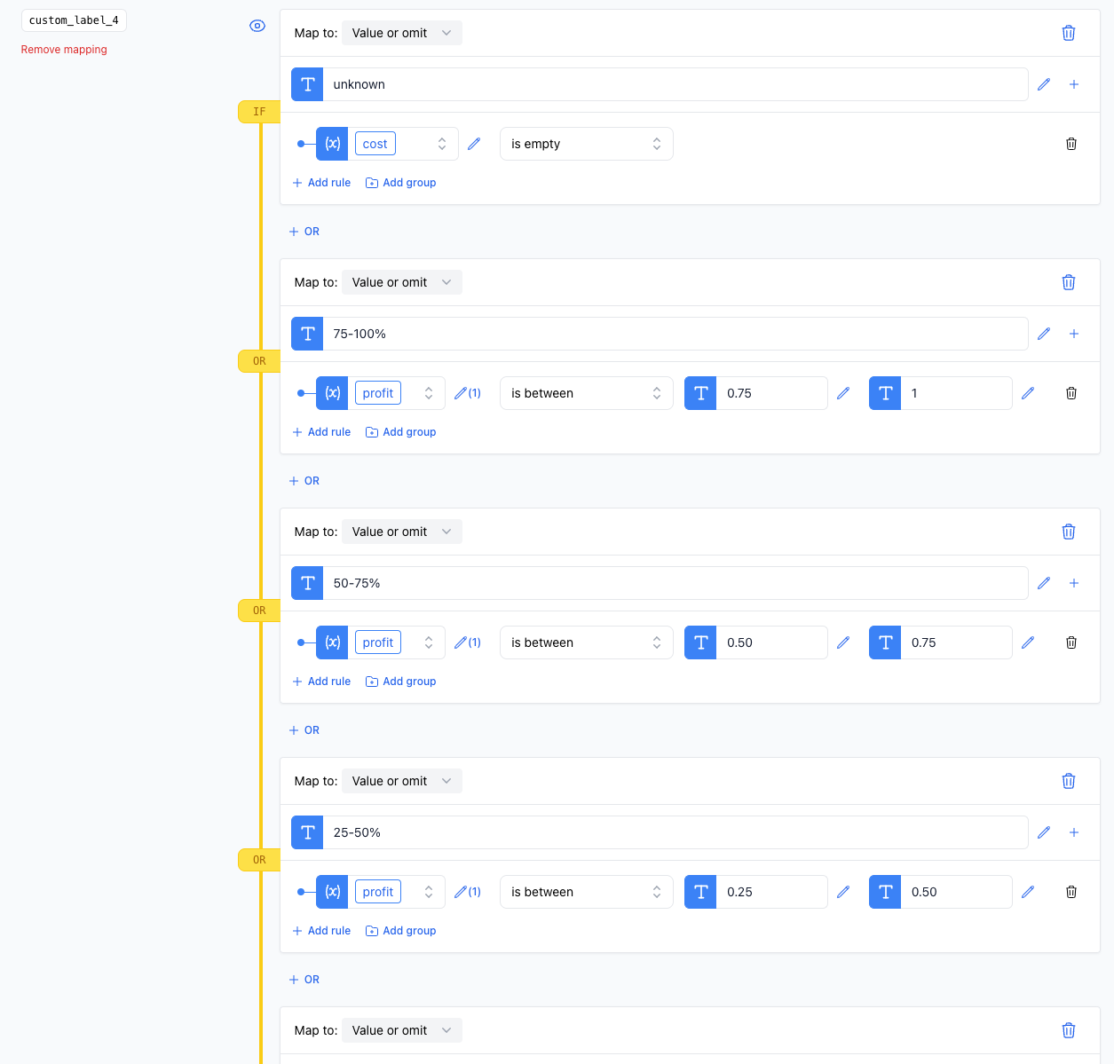 A screenshot showing the Calculate mutation.