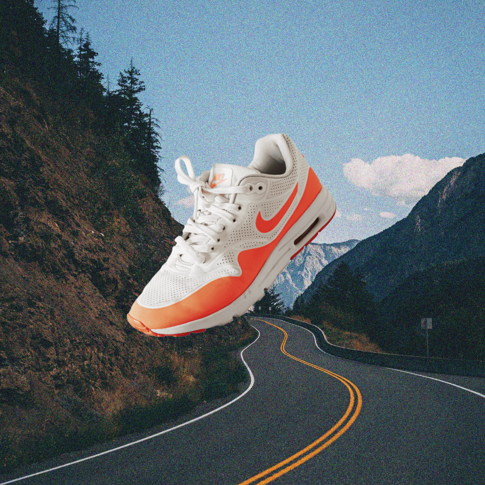 Add a grainy texture to your image for a vintage or edgy look