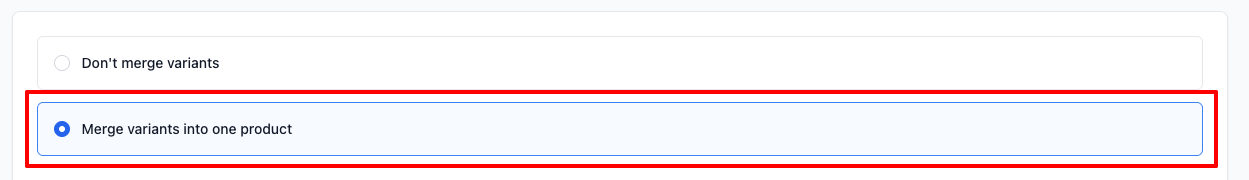 Enabling Variant Merging